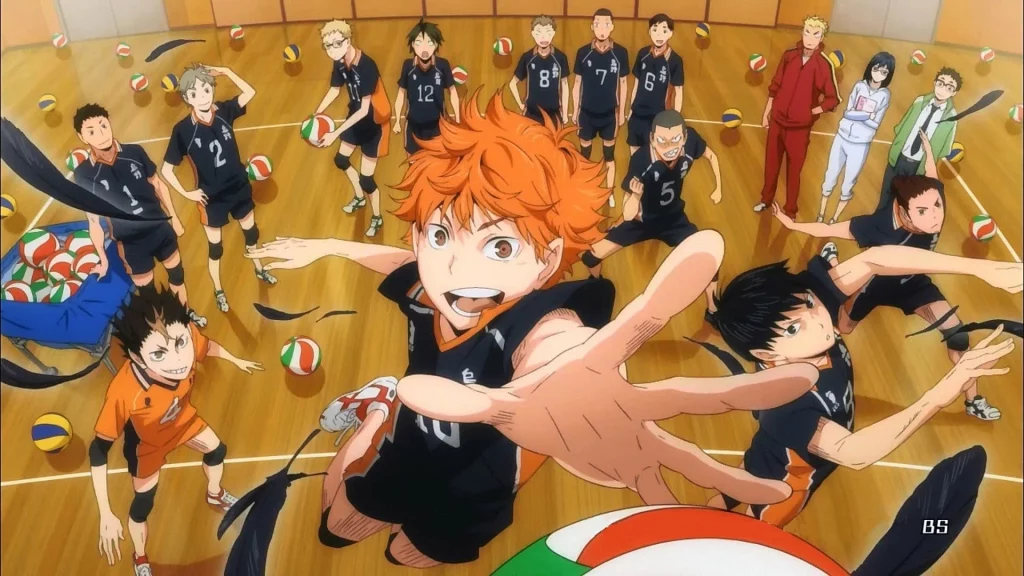 Sportski anime Haikyu