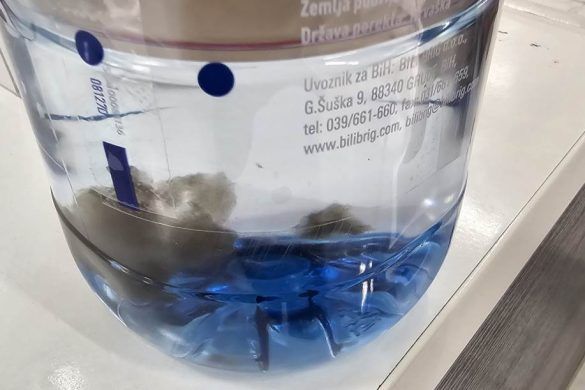 hrvatska voda studena crni talog