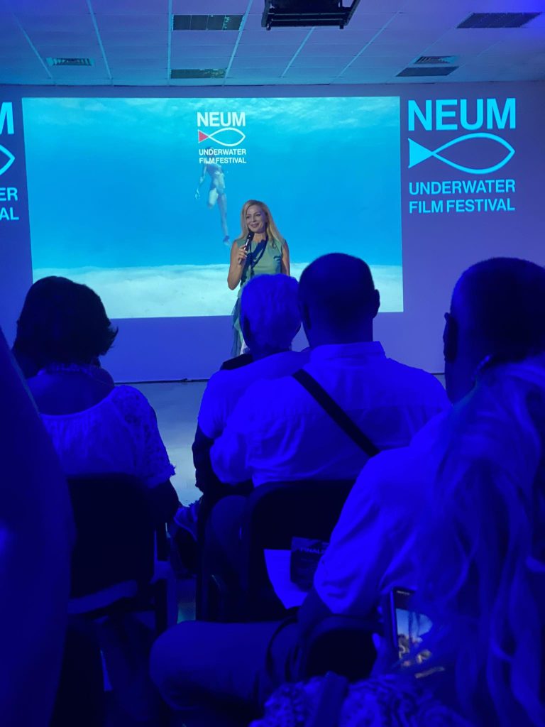 Sandra Mlađanović neum underwater film festival