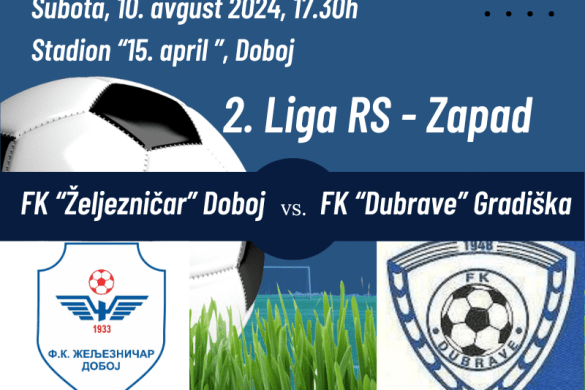 fk željezničar doboj fk dubrave gradiška