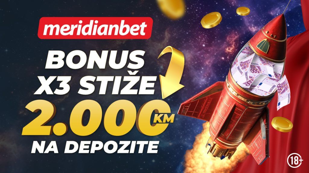 meridianbet bonus na depozite 2 hiljade km