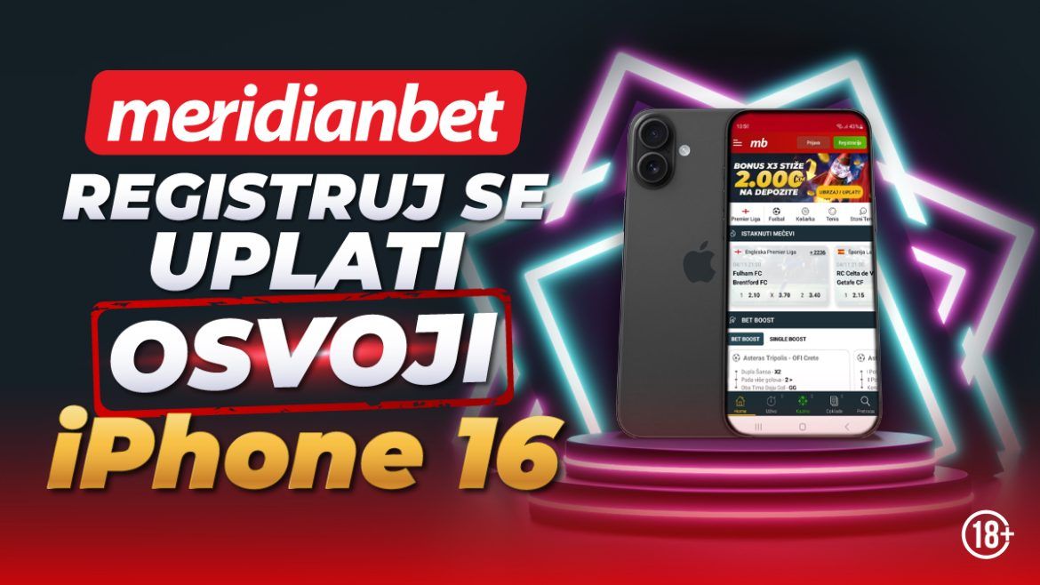 meridian kladionica iphone 16