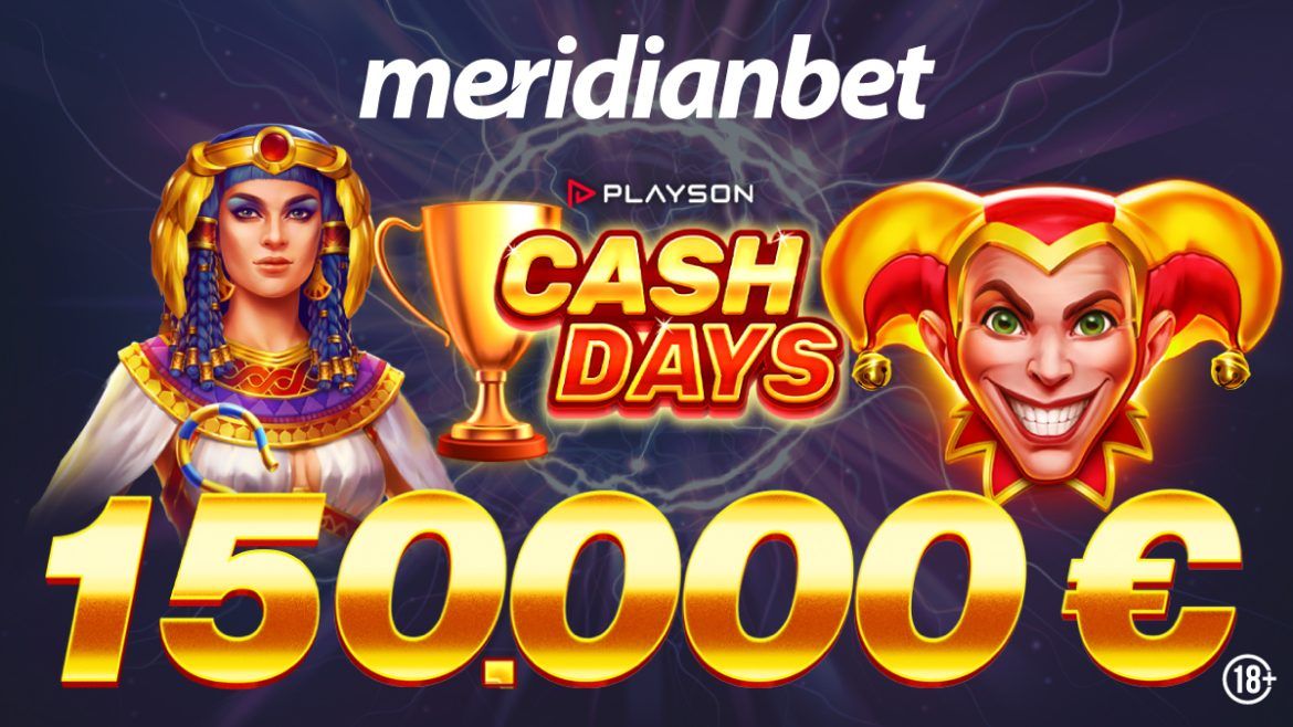 meridian online kazino cash days