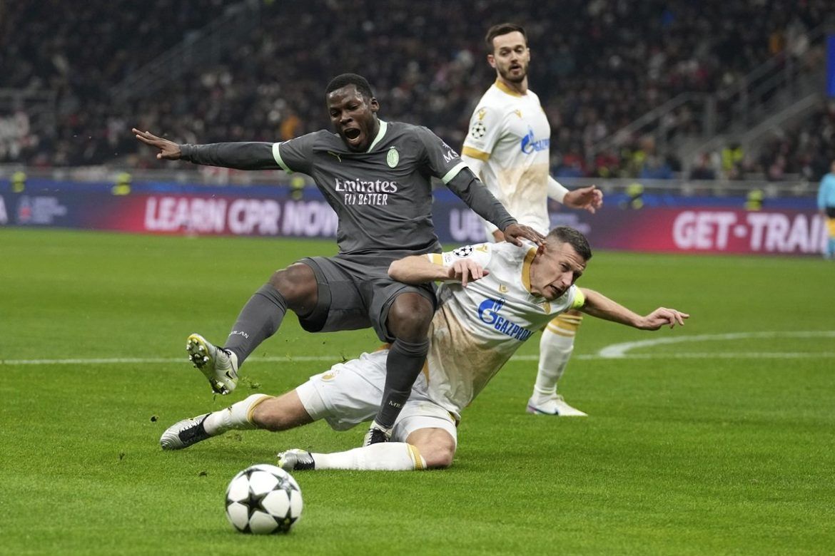 liga šampiona milan crvena zvezda