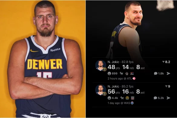 nikola jokić koš sa pola terena