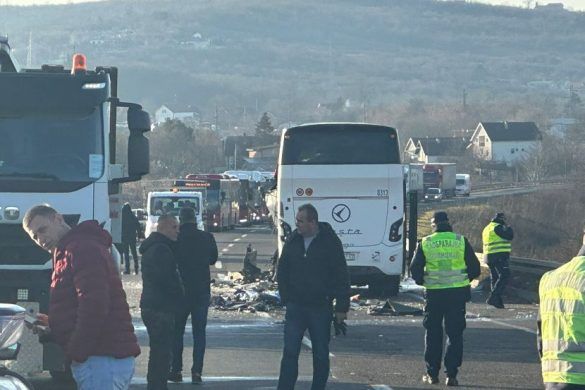 sudar dva autobusa kod umke