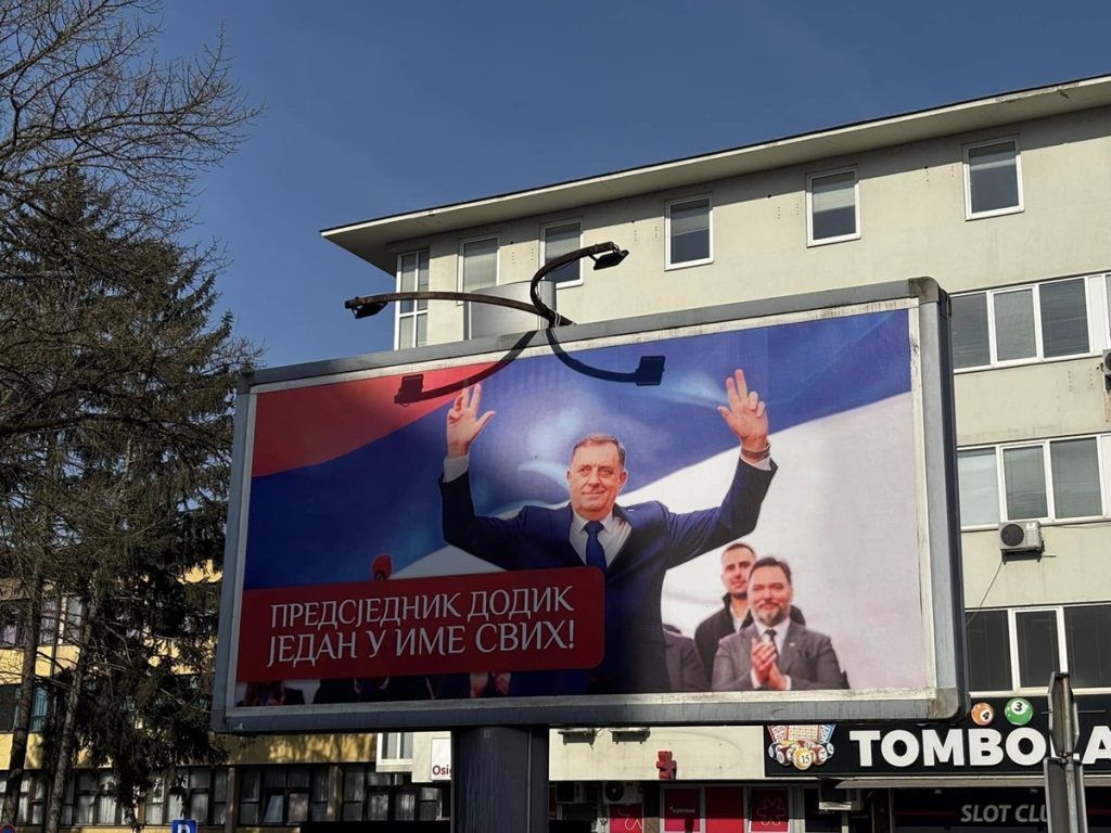 Doboj bilbord Milorad Dodik