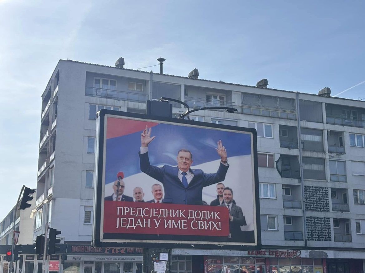 Doboj bilbord Milorad Dodik
