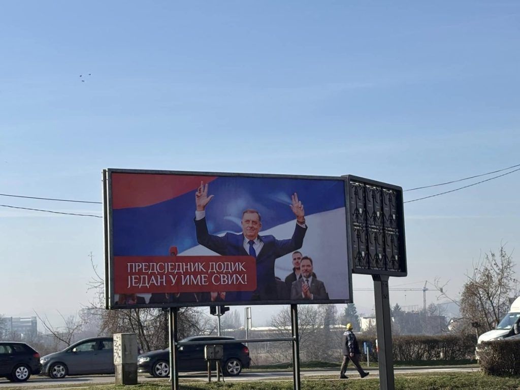 Doboj bilbord Milorad Dodik