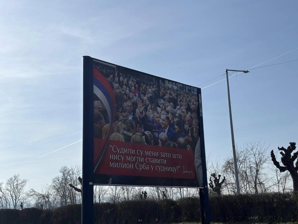 Doboj bilbord Milorad Dodik