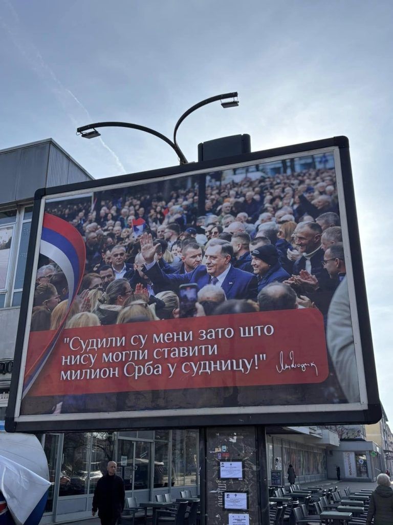 Doboj bilbord Milorad Dodik