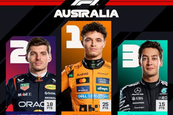 Lando Noris Australija 2025
