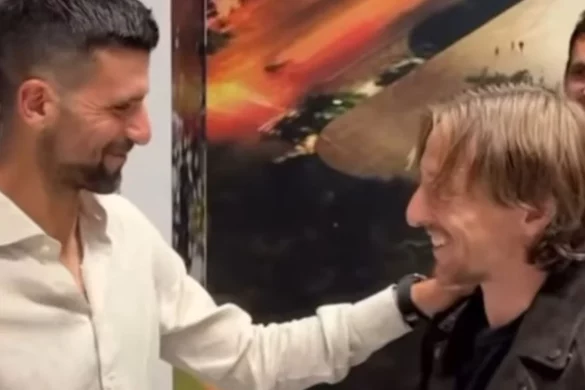 Novak Đoković Luka Modrić