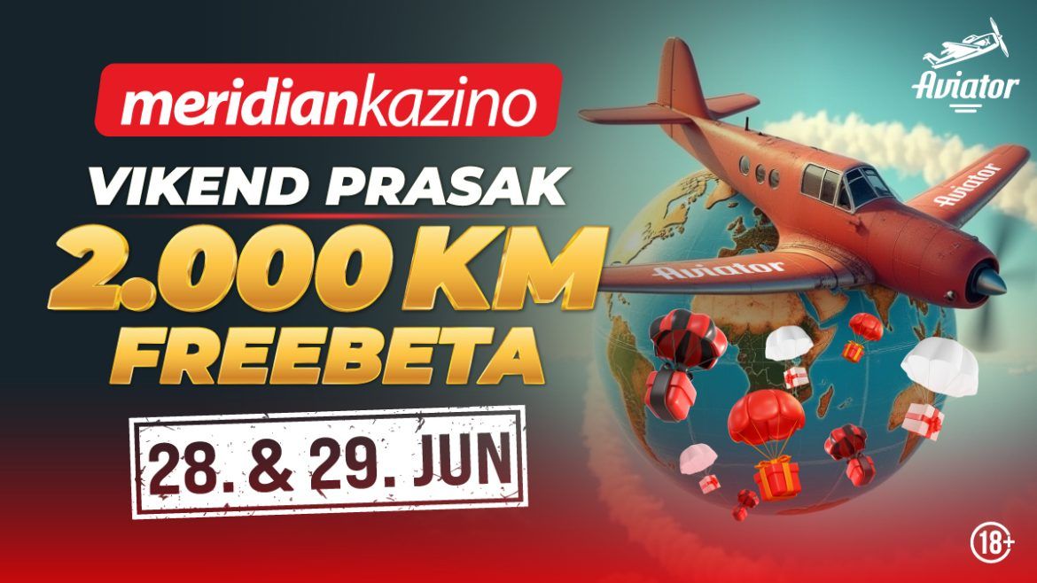 Meridian online kazino free bet