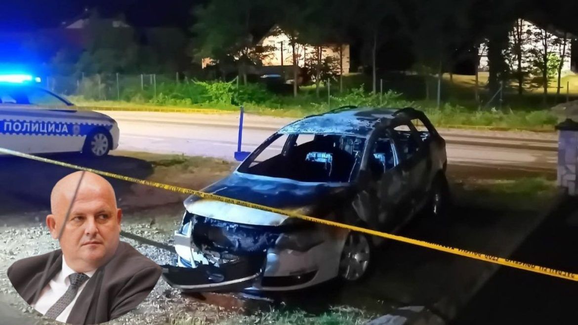 amir hurtić grapska doboj bh zeleni zapaljen automobil