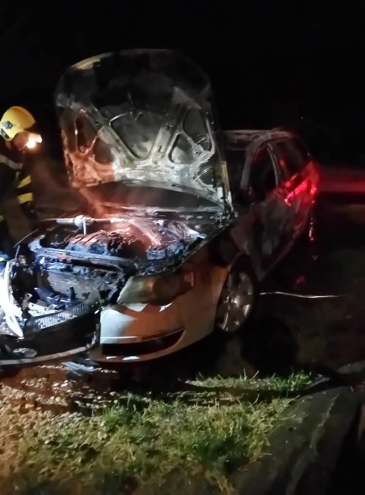 amir hurtić grapska doboj bh zeleni zapaljen automobil