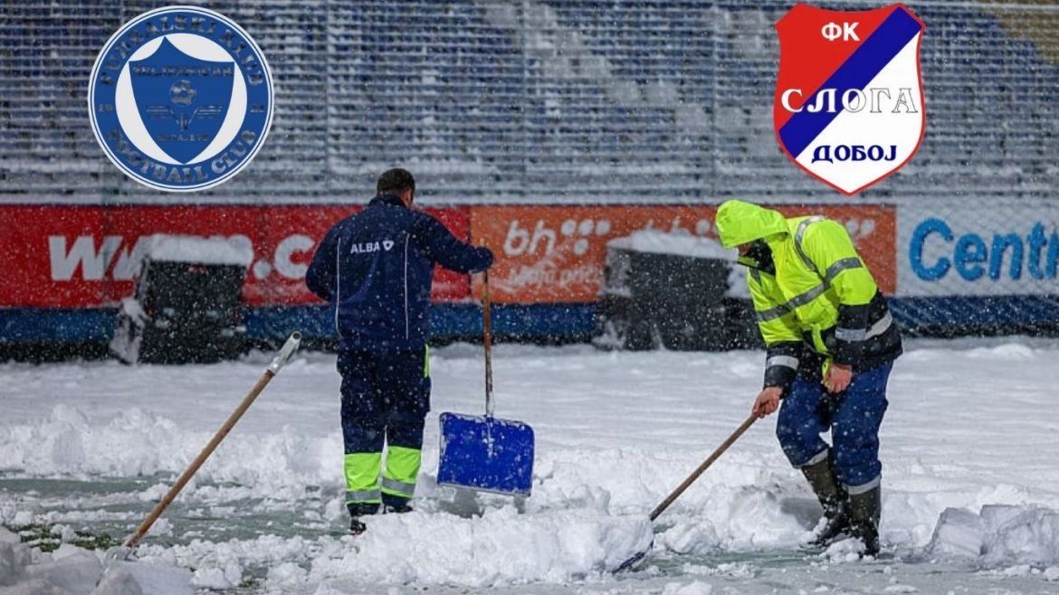 željezničar sloga doboj odgođeno zbog snijega