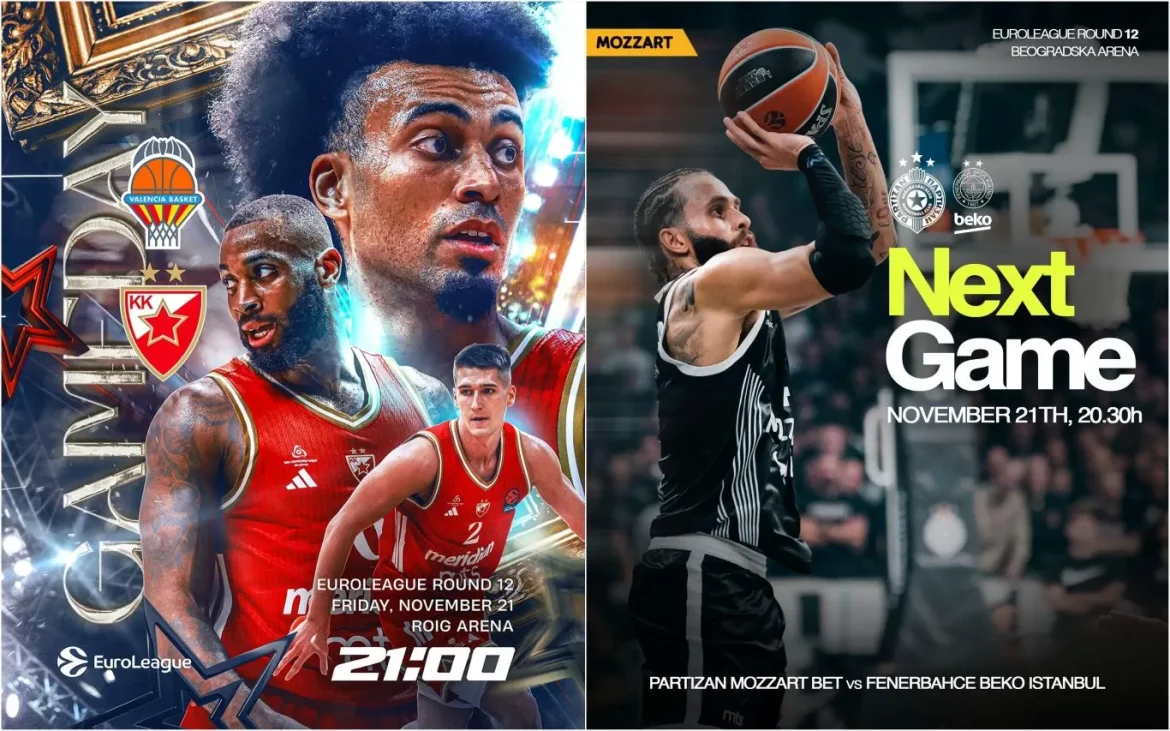 Zvezda Valensija Partizan Fener