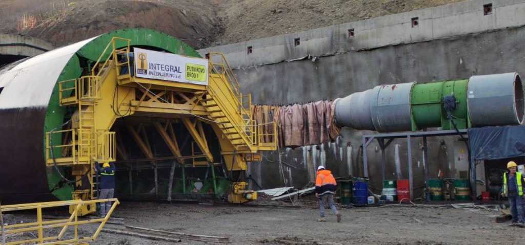 doboj putnikovo brdo 5c tunel