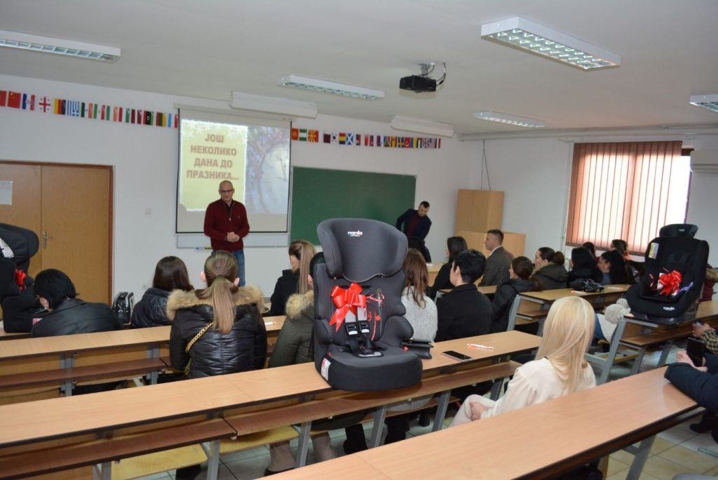 bezbjedno korištenje auto sjedalica