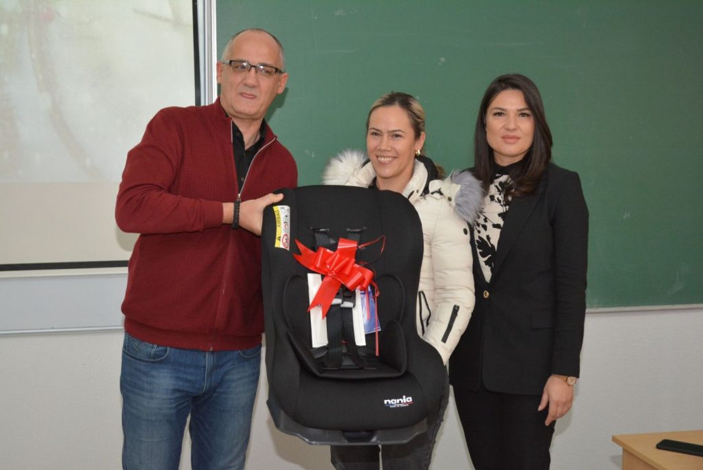 bezbjedno korištenje auto sjedalica