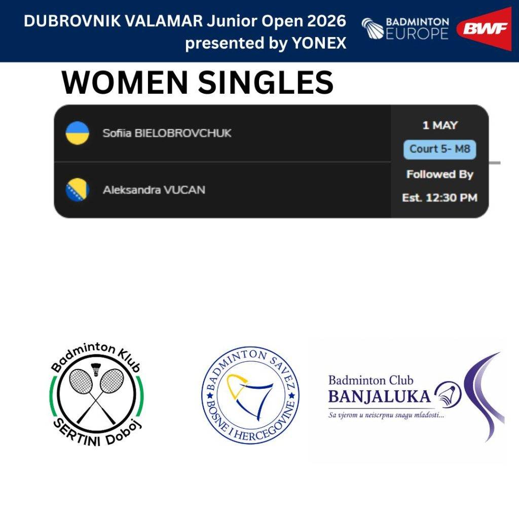 DOBOJ badminton valamar dubrovnik